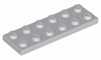 

Lego 3795 Płytka 2x6 szara jasna Nowa (2g)