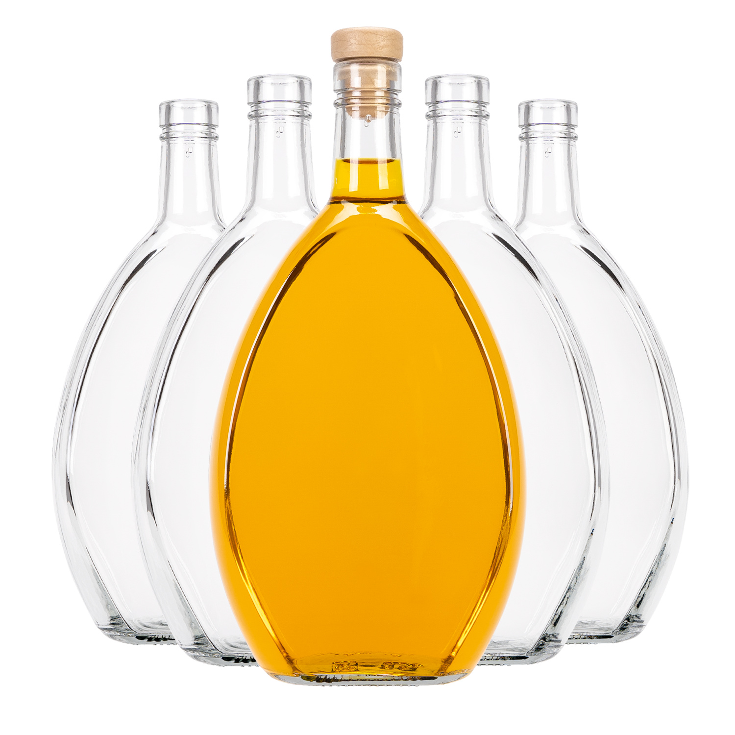 

5x Butelka Elipsa 500ML Na Nalewki Sok Wesle Ślub