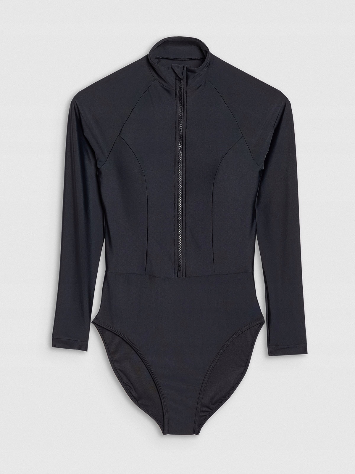 4F Dámské plavky s dlouhým rukávem černé, velikost L