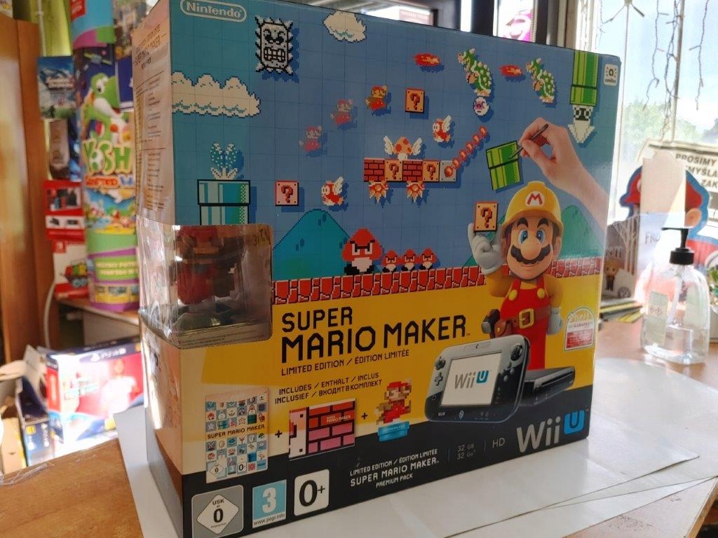 NINTENDO WII U 32GB + GAMEPAD + GRA MARIO MAKER + AMIIBO MARIO - LIMITED ED EAN (GTIN) 045496311049