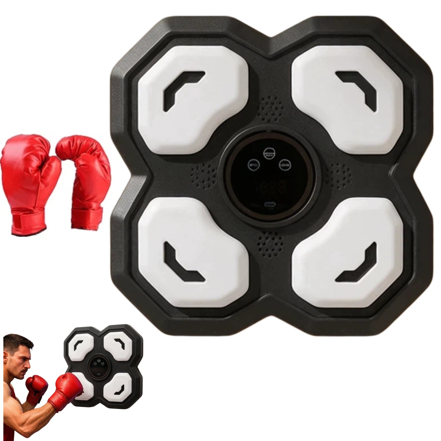 Music Boxing Machine, přenosné boxerské vybavení, montáž na stěnu