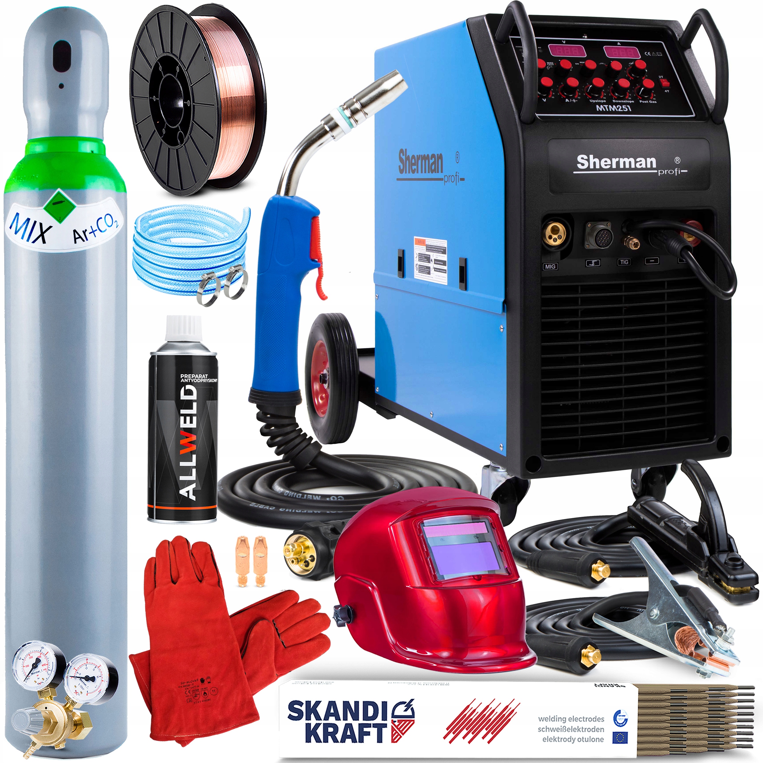 СВАРОЧНЫЙ АППАРАТ MIGOMAT SHERMAN MTM 251 4R TIG 400V 250A