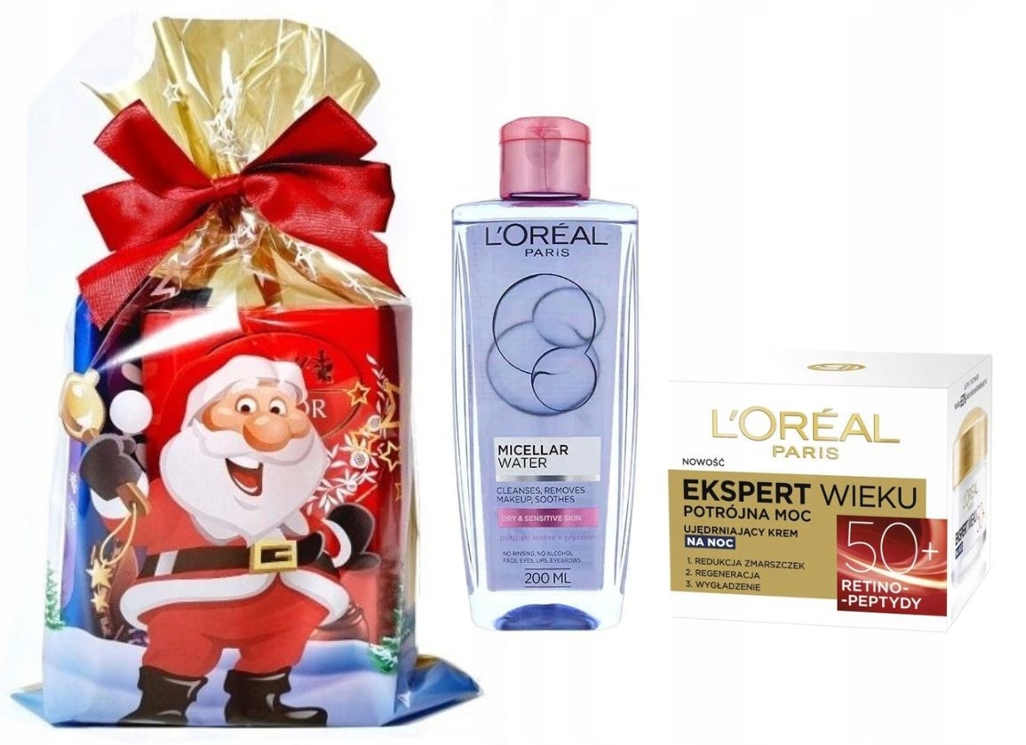 Darčeková sada pre ženu Loreal Expert Nočný krém 50 + Micelárna voda