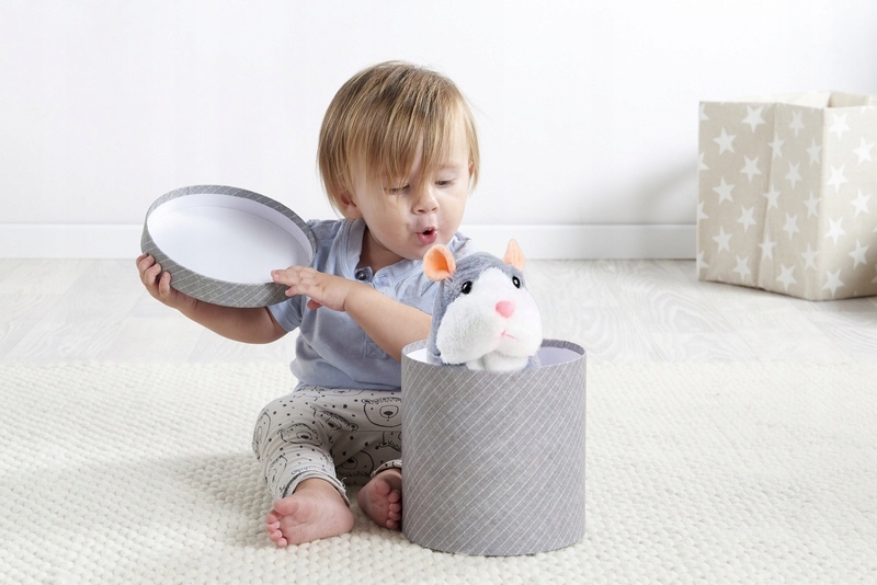 INTERAKTYWNY GADAJĄCY CHOMIK GADUŁA PLUSZAK Kod producenta HS-C-grey