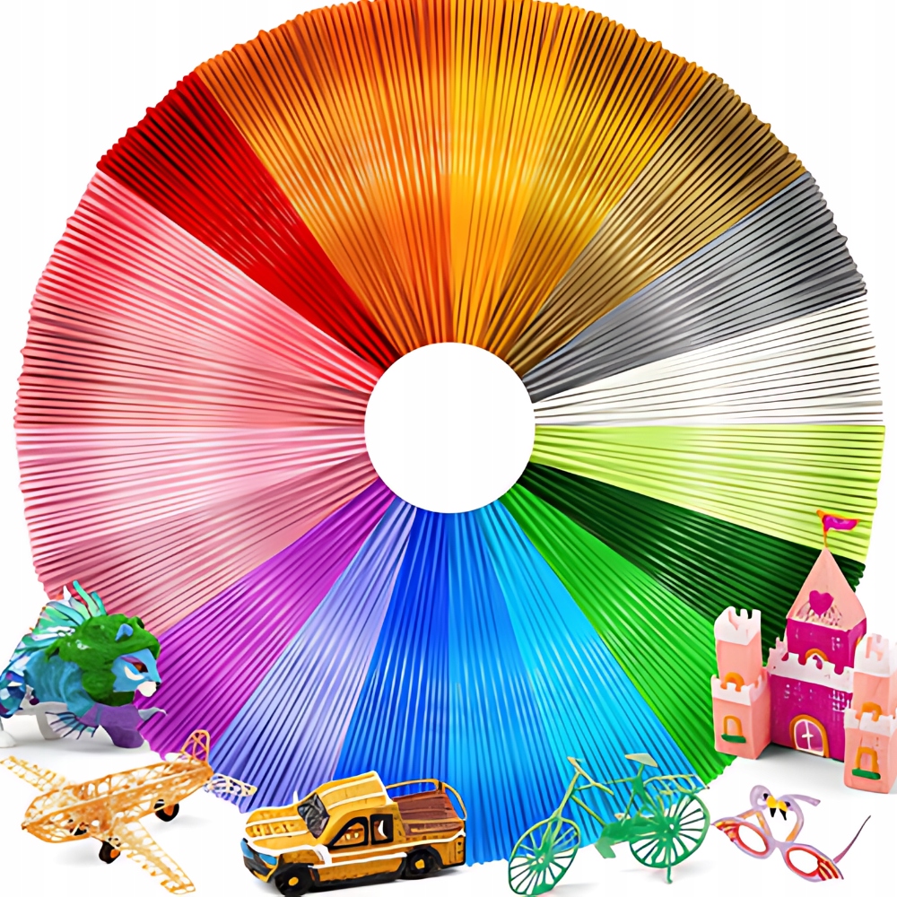 Wkład Do Długopisu 3D Filament 100m Pcl Bezpieczny Filament