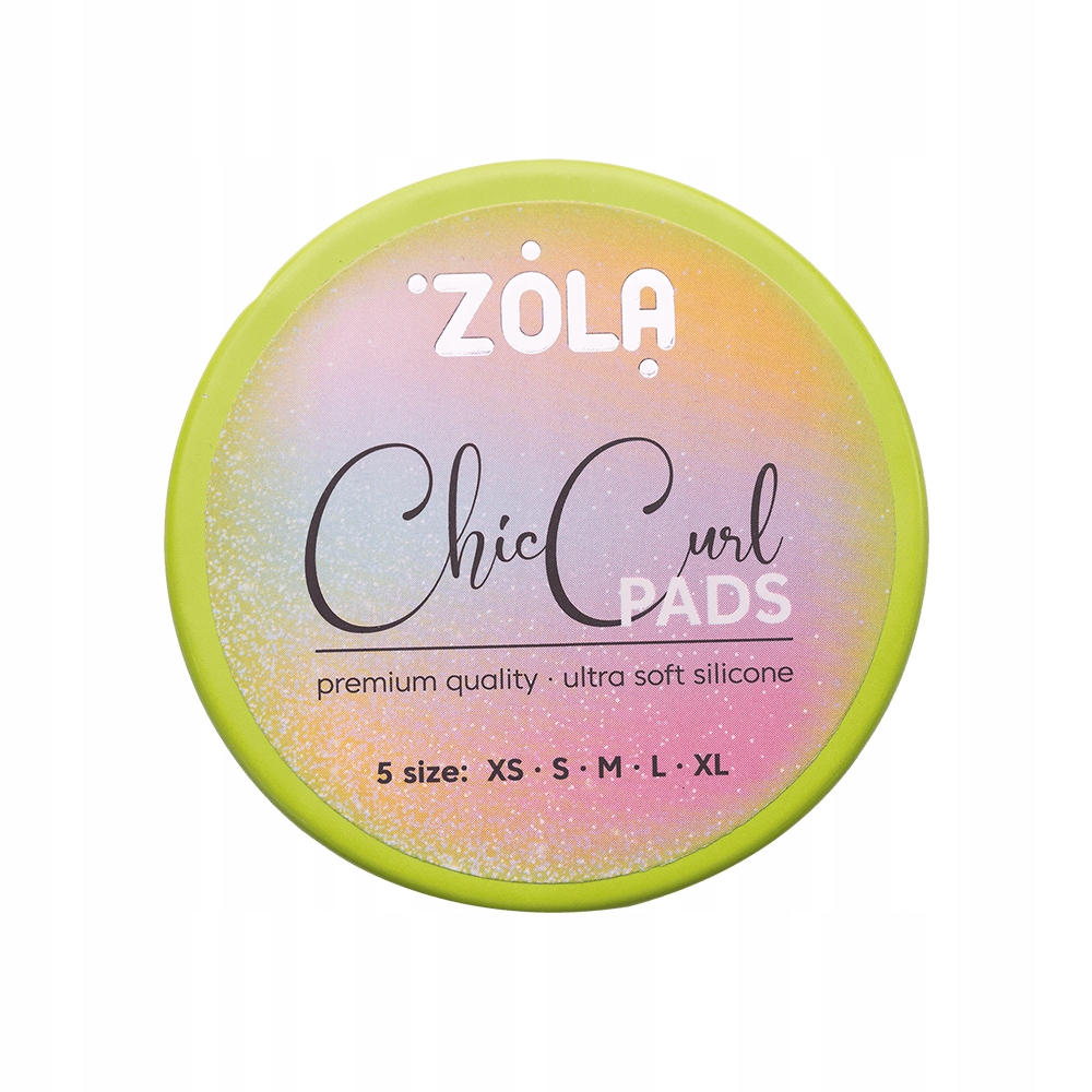 Sada silikonových válečků pro lifting a laminaci řas Zola Chic Curl