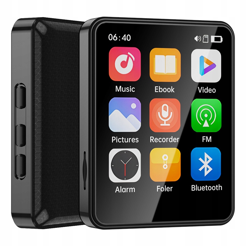 MP3 MP4 Přehrávač Bluetooth Fm Rádio Hifi Přenosný 32GB Sluchátka