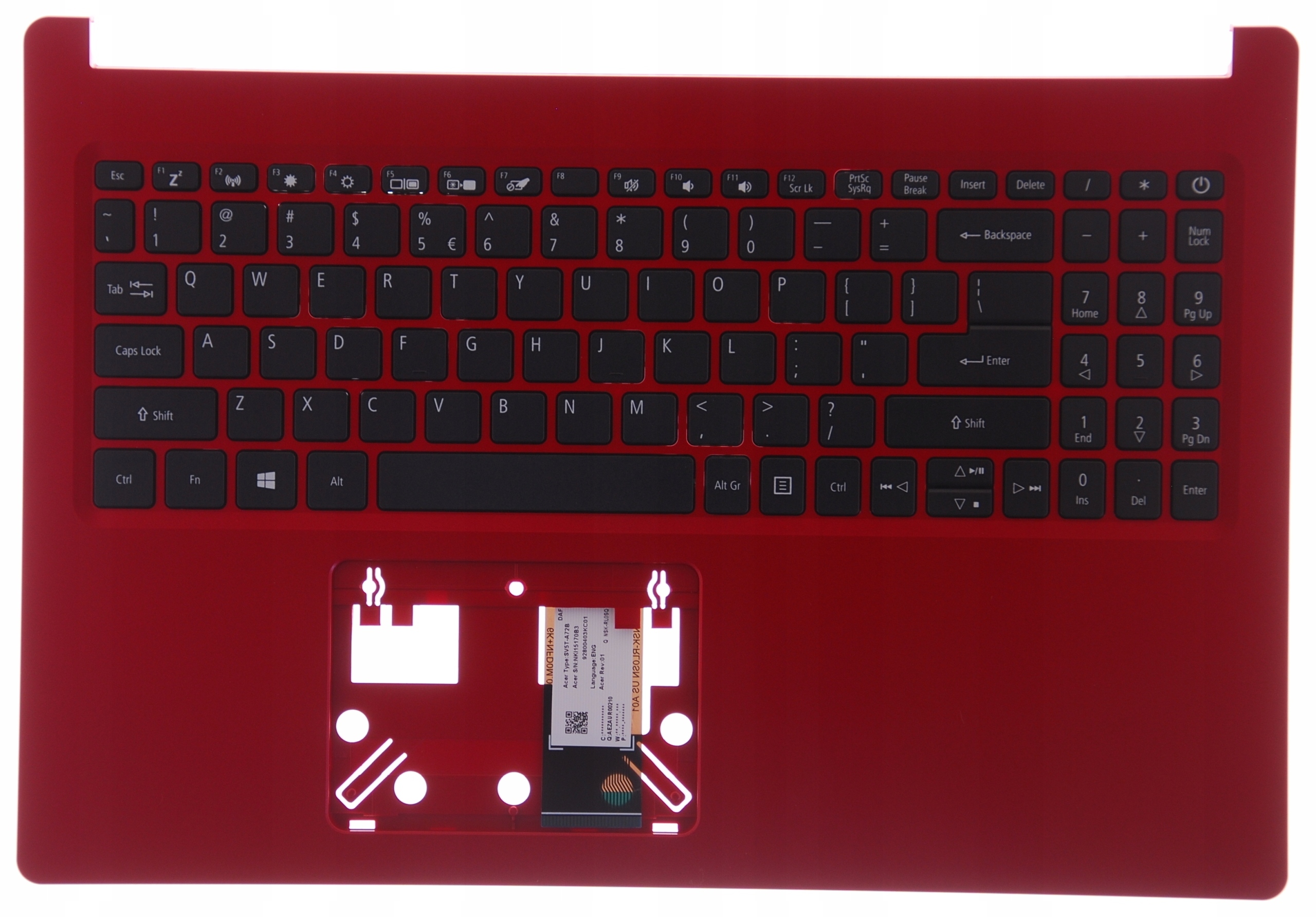 Palmrest s klávesnicí Acer Aspire A515-54 Pl A+