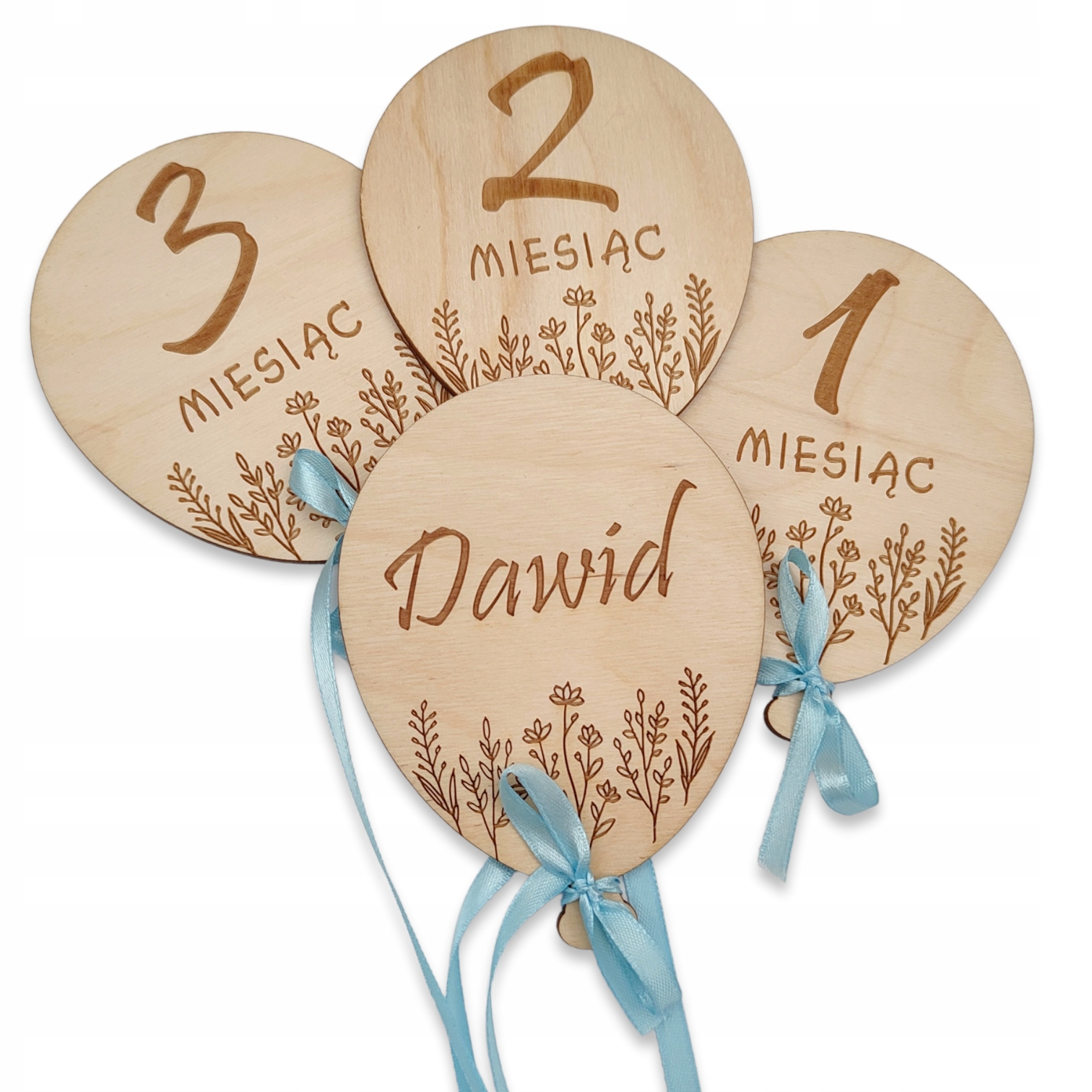 

Tabliczki karty do zdjęć Pierwszy Rok Życia 13 Szt