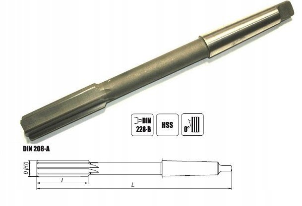 

Fenes Rozwiertak fi 14 47/189 MK1 Din 208-A Hss