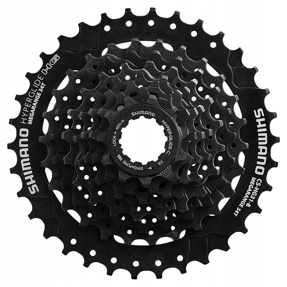

Kaseta 8-Rzędowa Shimano Cs HG31-8 11-34T Altus