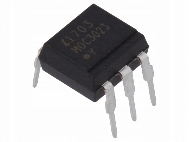 

MOC3023 Optotriak 5kV 400V DIP6