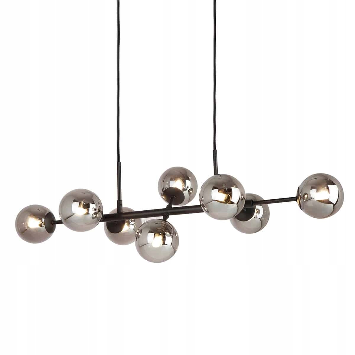 

Lampa loft Erimida PND-2244-8A-BL czarna Italux