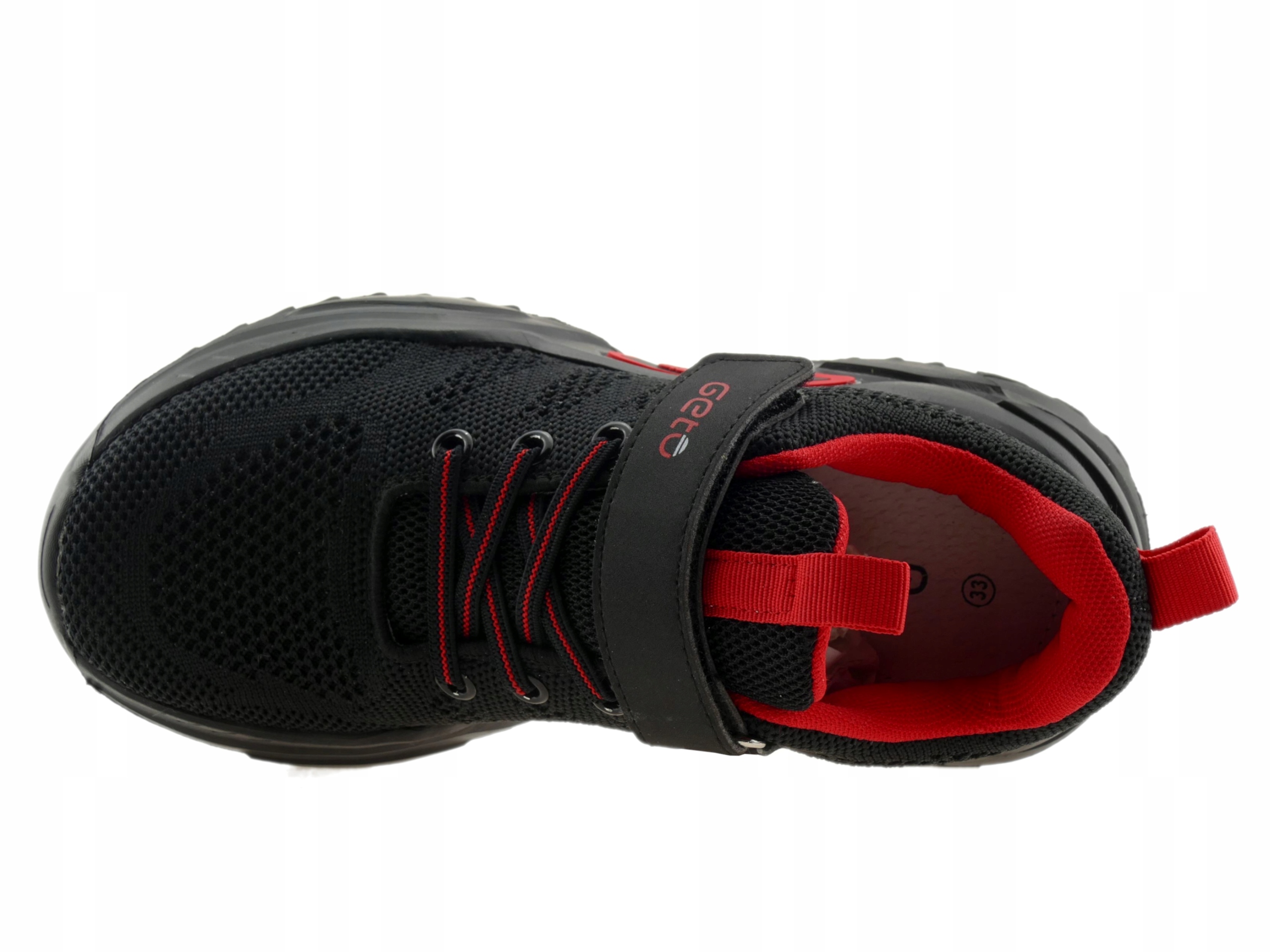 ADIDASY CHŁOPIĘCE BUTY DZIECIĘCE SPORTOWE TRAMPKI NA RZEPY SIATKA CZARNE 37 Płeć chłopcy