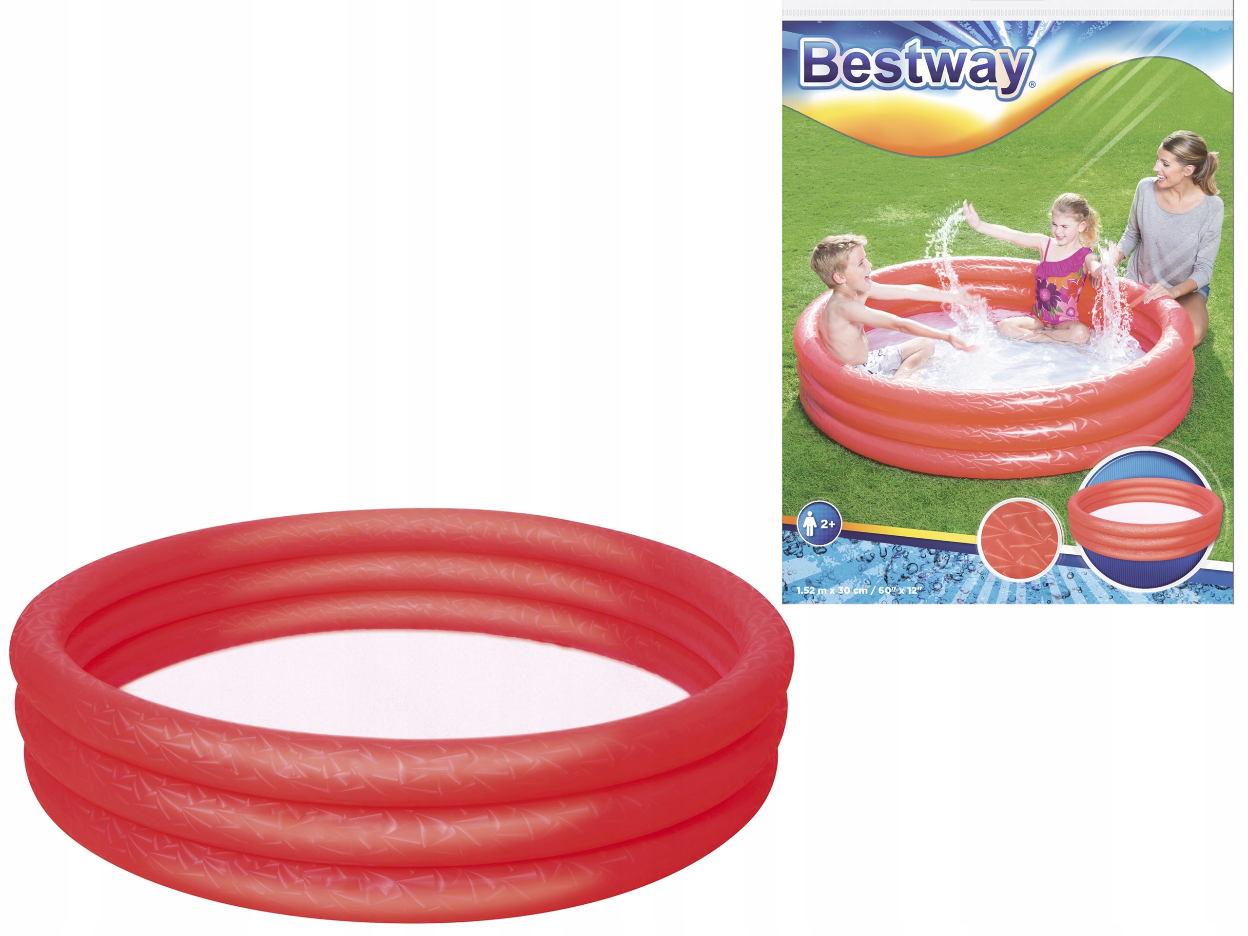 basenik dla dzieci 152/30 cm DMUCHANY BRODZIK Marka Bestway