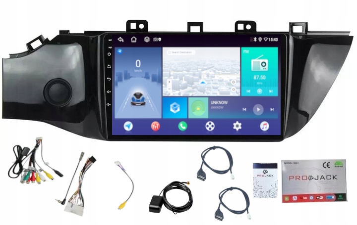 Rádio Navigácia Android Carplay Kia Rio 2011-2019 4GB 64GB Sim