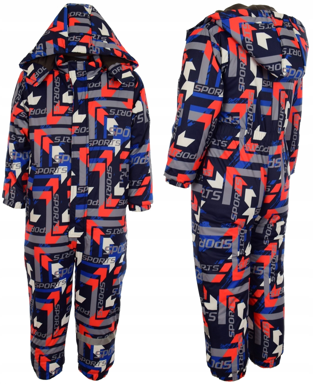 KOMBINEZON ZIMOWY J259P JEDNOCZĘŚCIOWY POLAR 116