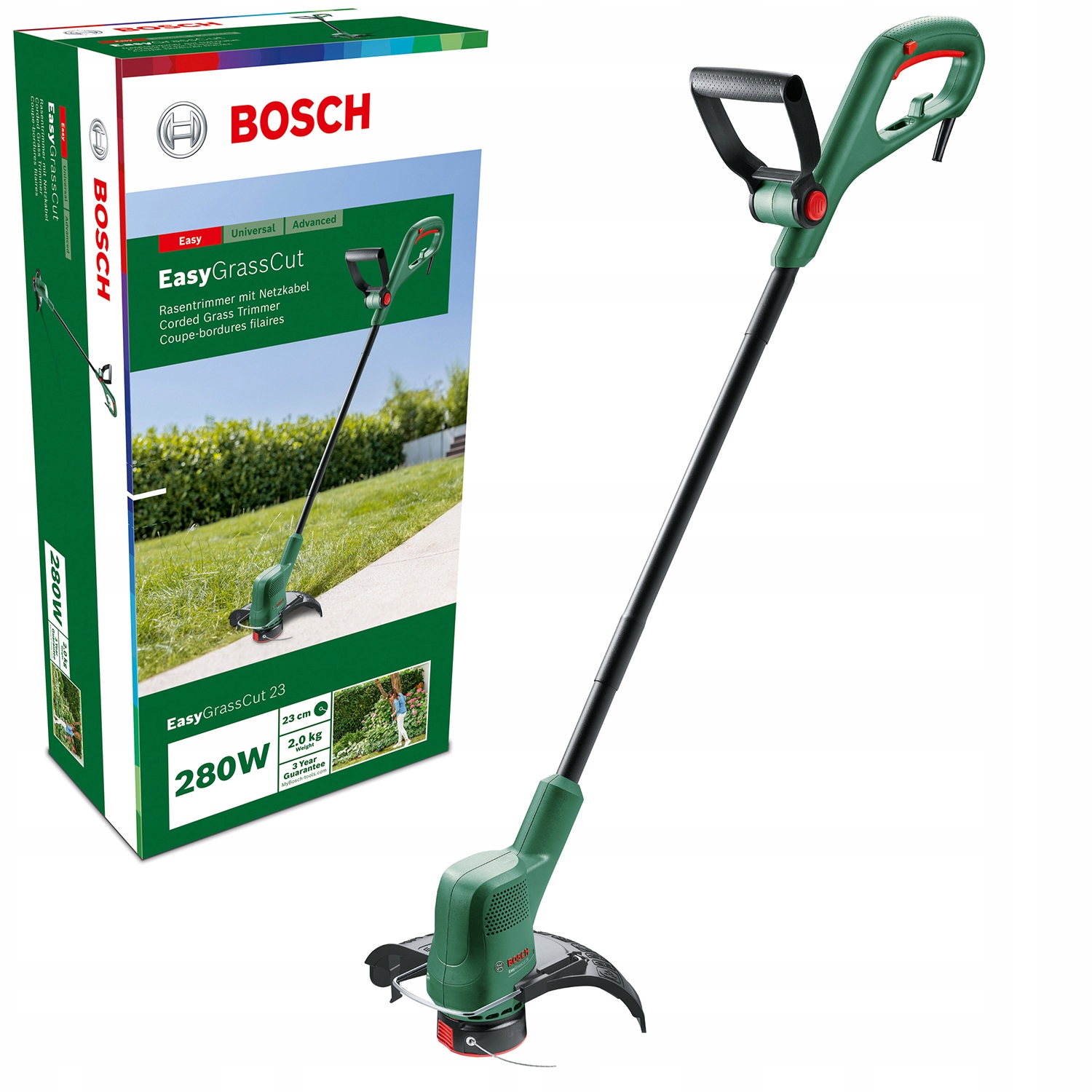 Podkaszarka do trawy Bosch 280W kosa żyłkowa EasyGrassCut 23 06008C1H01