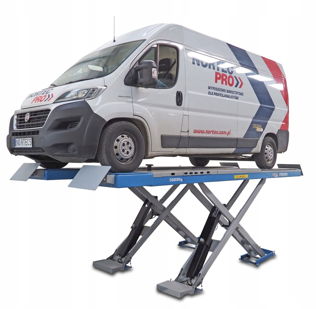 Ножничный подъемник NorTec PN500N рывок + турникеты