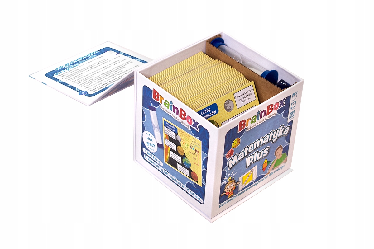 GRA BRAINBOX MATEMATYKA PLUS (Druga edycja) REBEL Kod producenta MATH PLUS