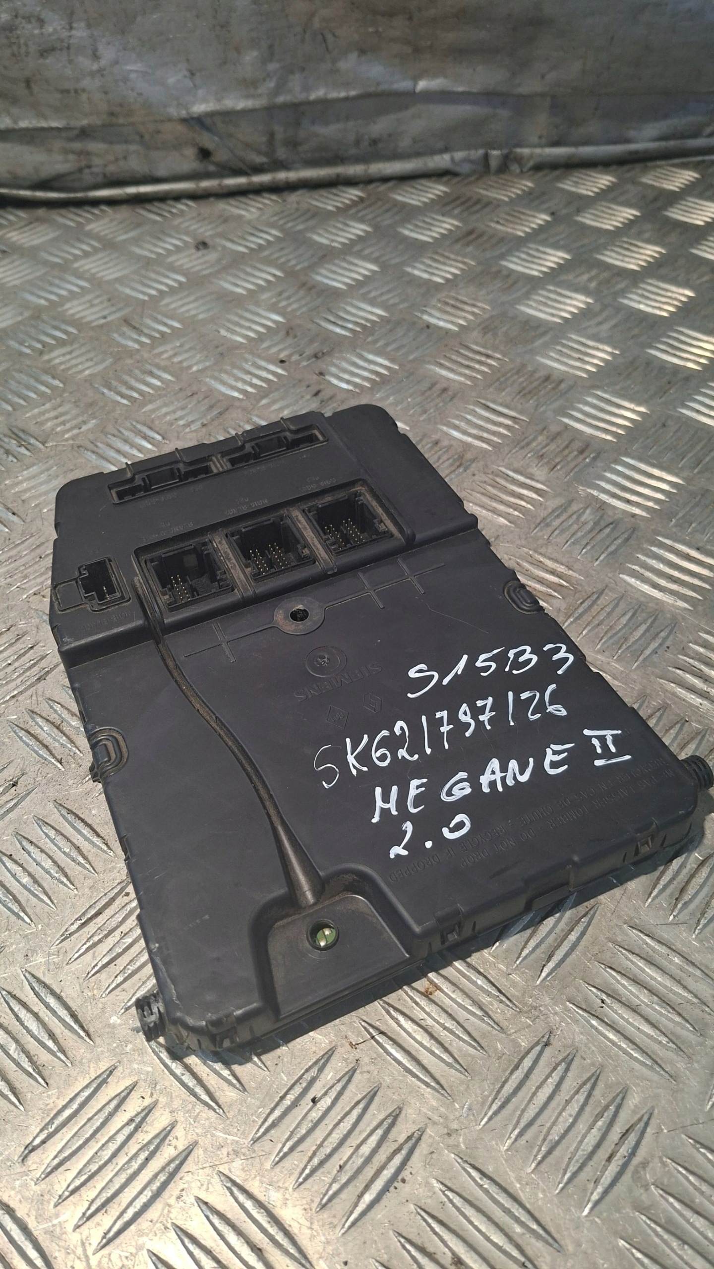 comfort control unit RENAULT MEGANE II 2.0