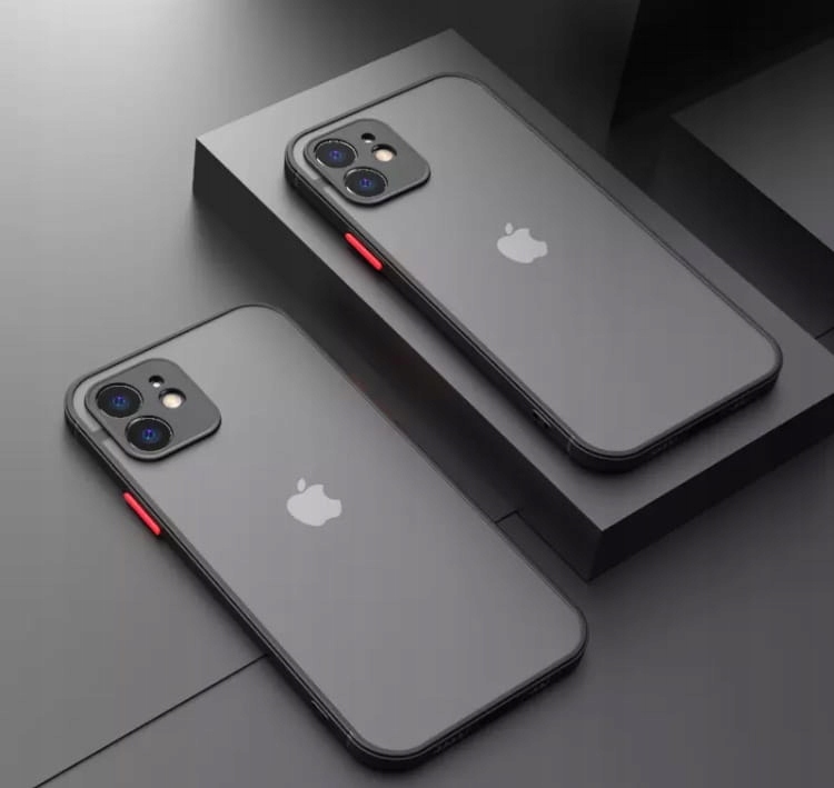 ETUI MATOWE OCHRONA APARATU DO IPHONE 11 | CZARNY Kod producenta etui matowe pokrowiec obudowa wzmacniane case