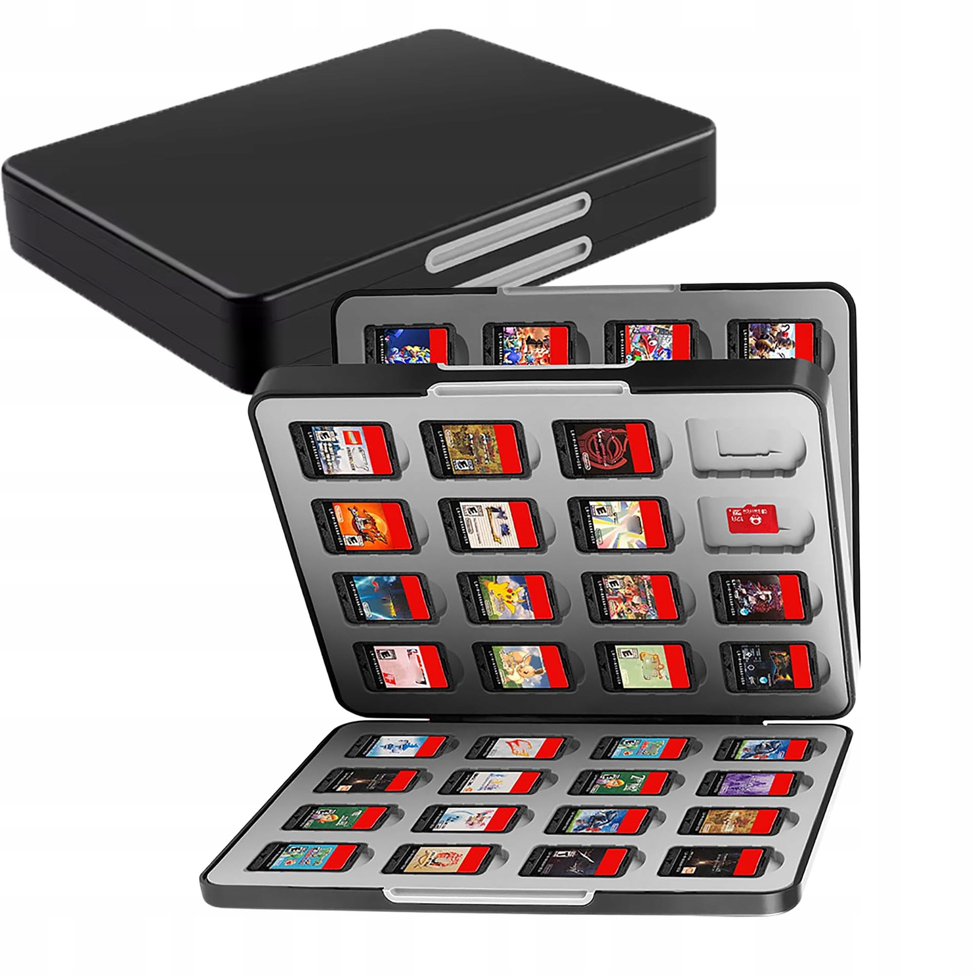 PRZENOŚNE ETUI NA 64 KARTY Z GRAMI DO NINTENDO SWITCH