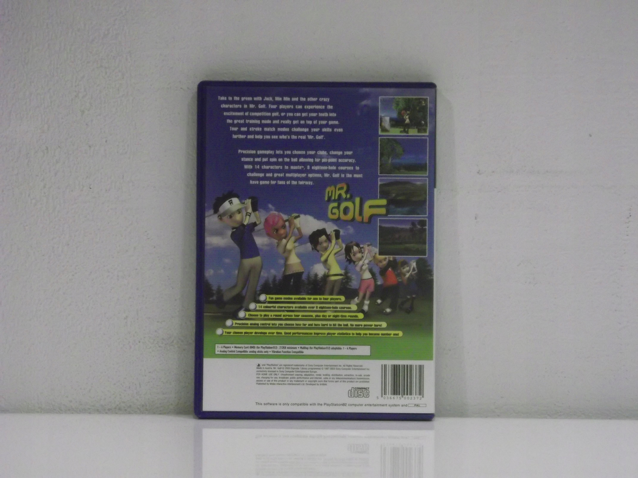 MR GOLF PS2 Tematyka sportowe