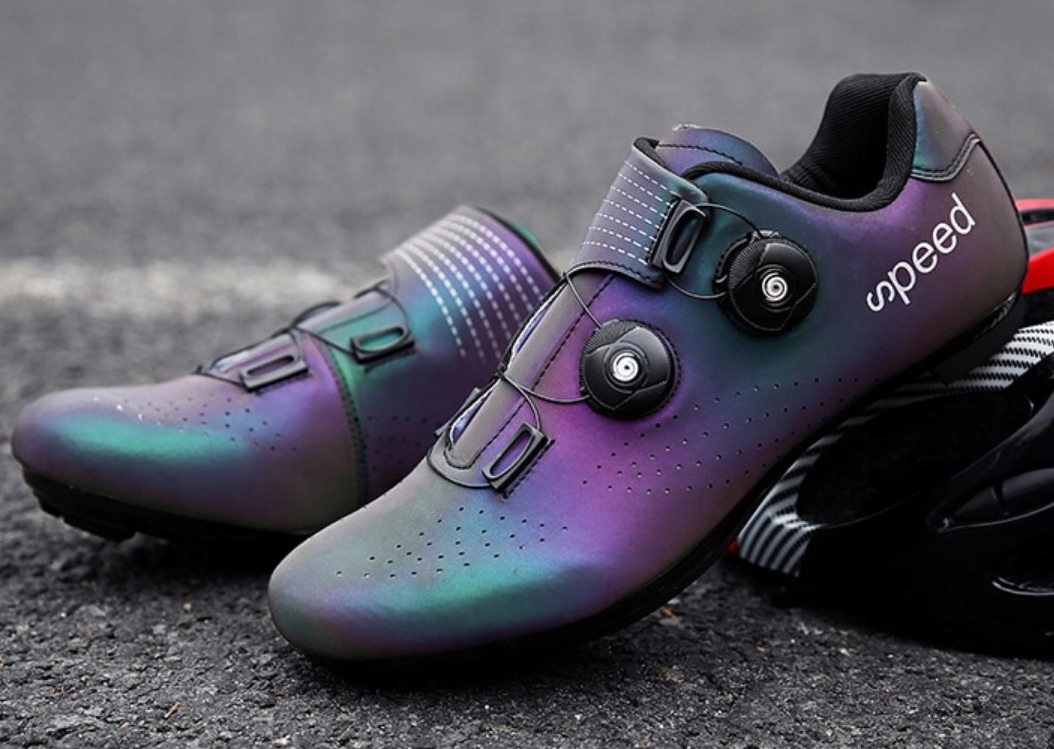 BUTY SPORTOWE ROWEROWE KAMELEON QX2005 MTB SZOSA SPD NA ROWER MĘSKIE 44 Zapięcie żyłka