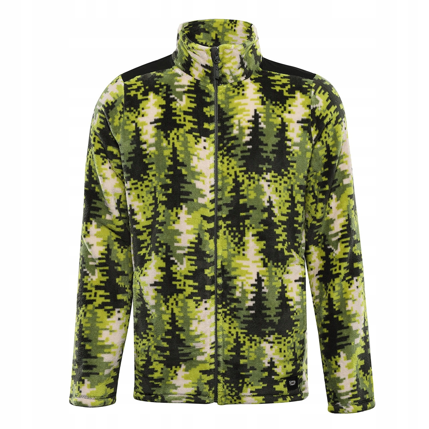 Bluza męska polarowa Alpine Pro Eflin k.zielony r.XL