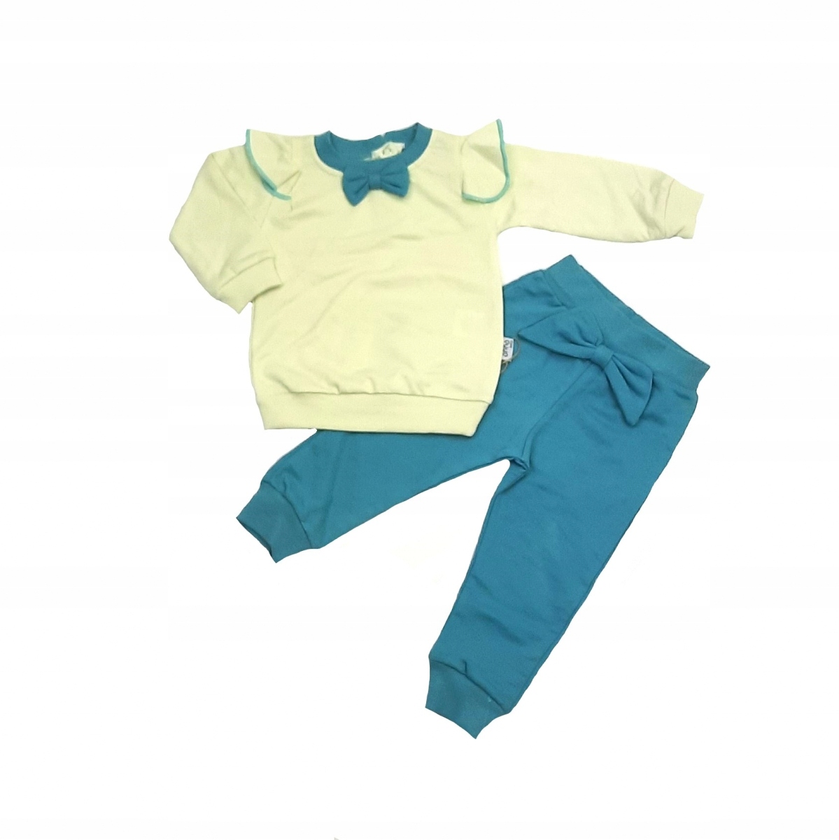 

Stylowy Komplet Dziewczęcy 86 Bluza Spodnie 12M+