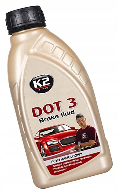 L1F02 K2 Płyn hamulcowy DOT3, 0.5L