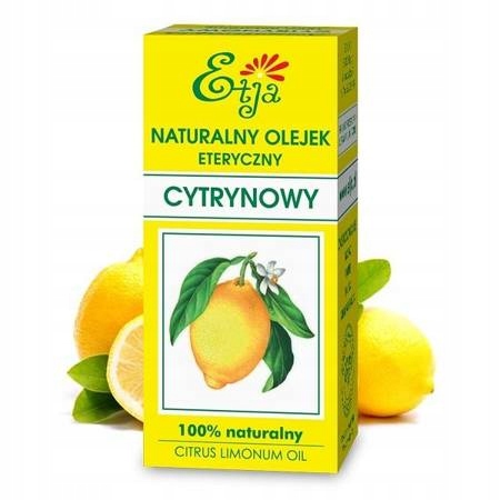 

Naturalny olejek eteryczny Cytrynowy aromaterapia