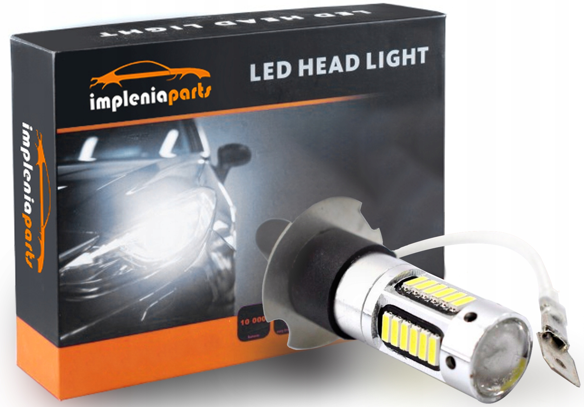 

H3 30 Led Smd 4014 Drl soczewka stabilizator