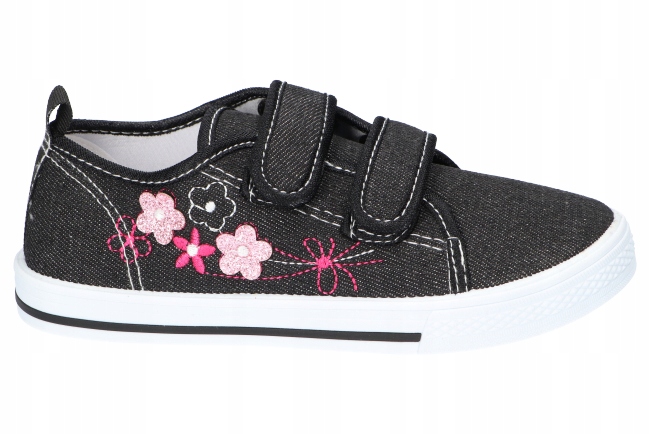 AMERICAN TEN118 TENISÓWKI TRAMPKI DZIECIĘCE NA RZEPY WKŁADKA SKÓRZANA BK 32 Bohater brak