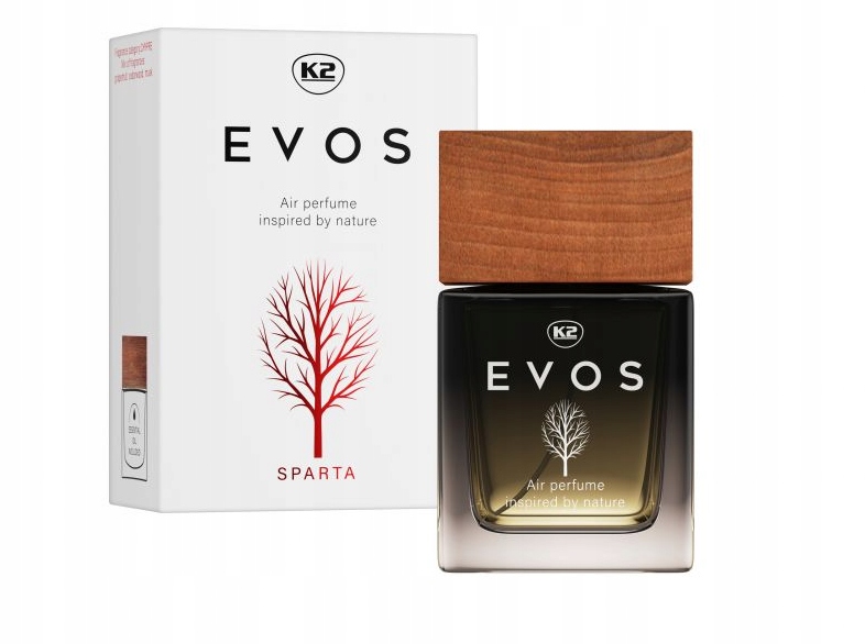 K2 V051 EVOS SPARTA flakon perfumy do auta zapach 50ml