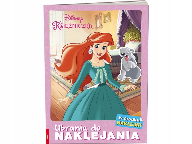 

Książka Disney Księżniczka Ubrania do naklejania