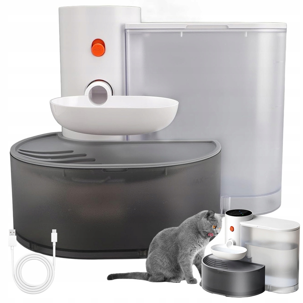 Levně Chytrá Automatická Fontána Pro Kočky A Psy 3L