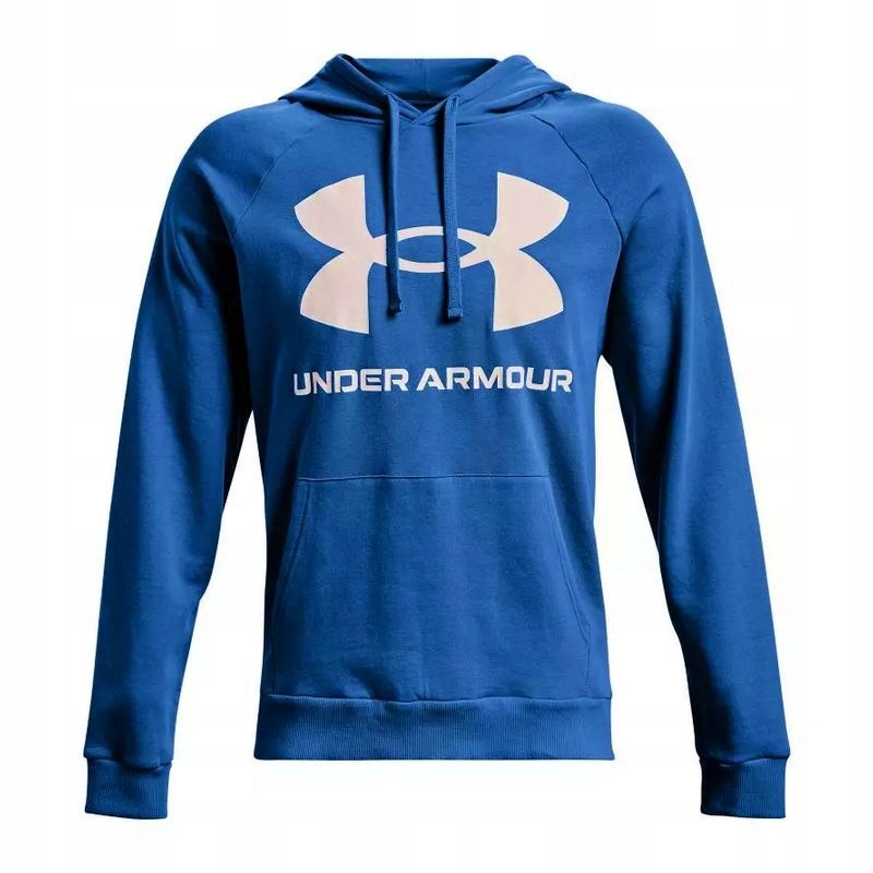 Mikina Under Armour Rival Fleece Big Logo Hoodie Pánská Modrá L