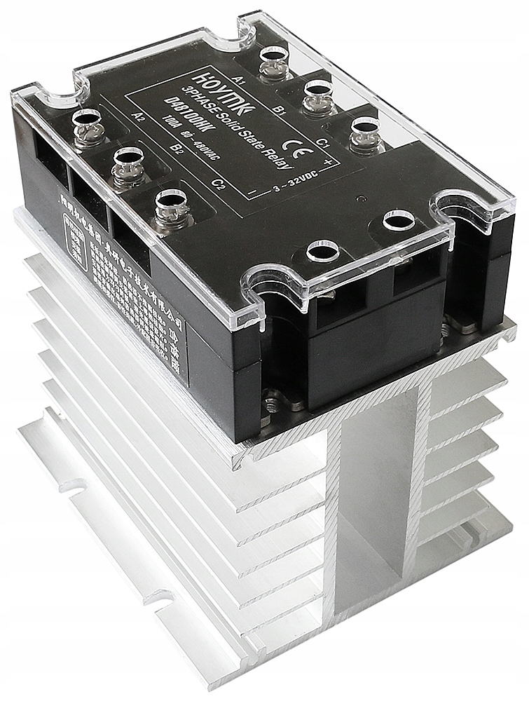 

Radiator Aluminiowy Duży Do 1X Ssr Przekaźnik 3F