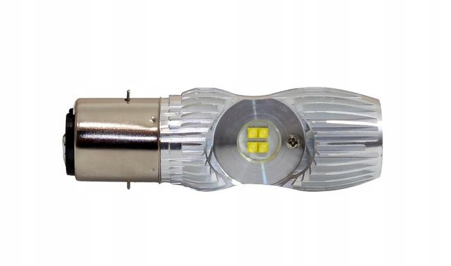 Żarówka LED CREE BA20D 12V Romet skuter Junak Zipp Numer katalogowy części 456956