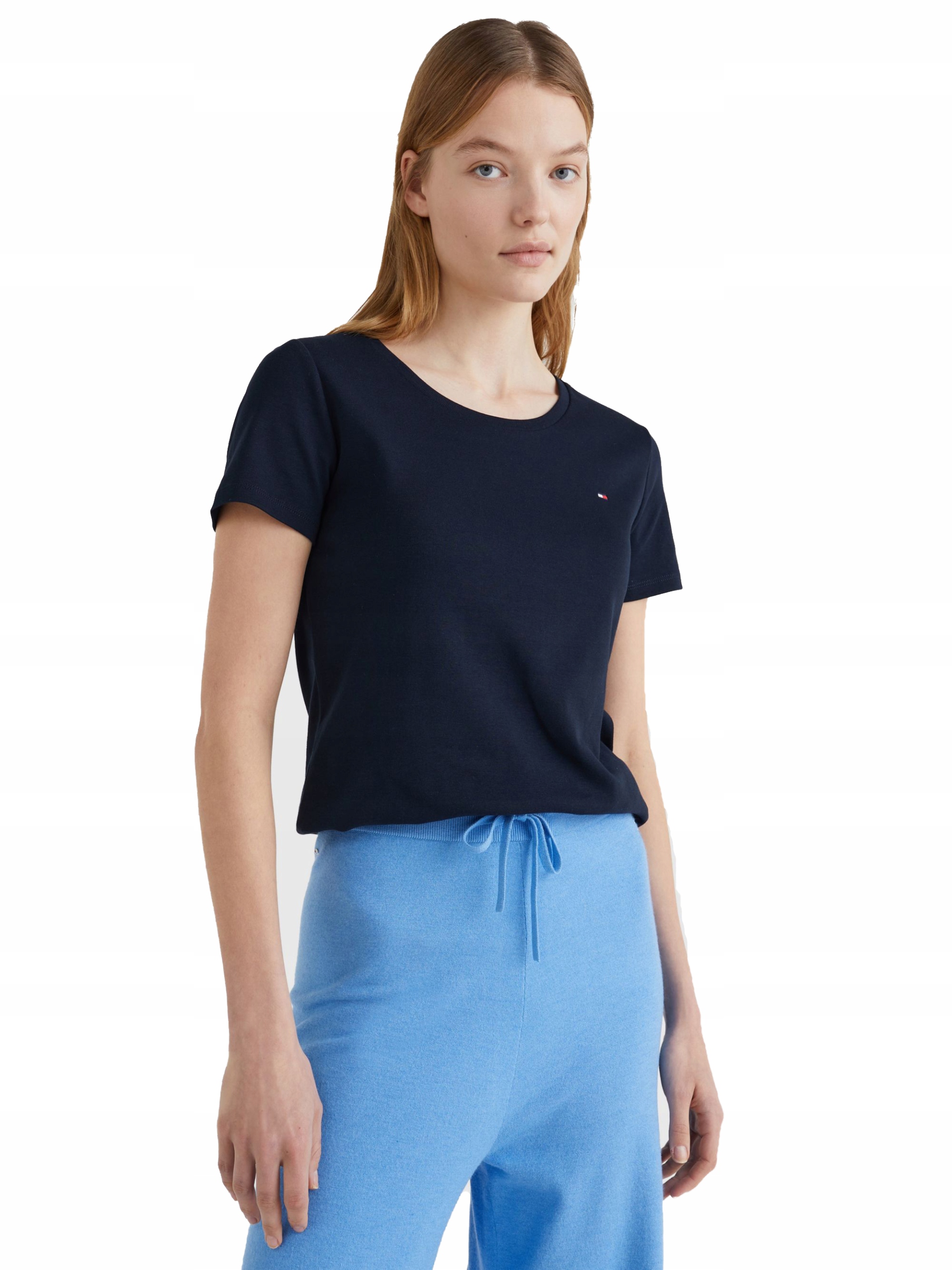 

Tommy Hilfiger Koszulka Damska T-shirt Navy r. S