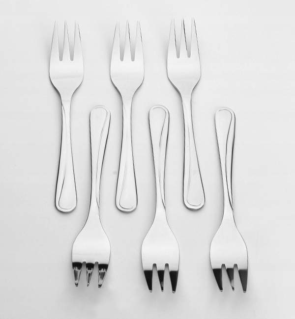 

Gerlach Mango Sztućce 6x Widelczyk Połysk Luz