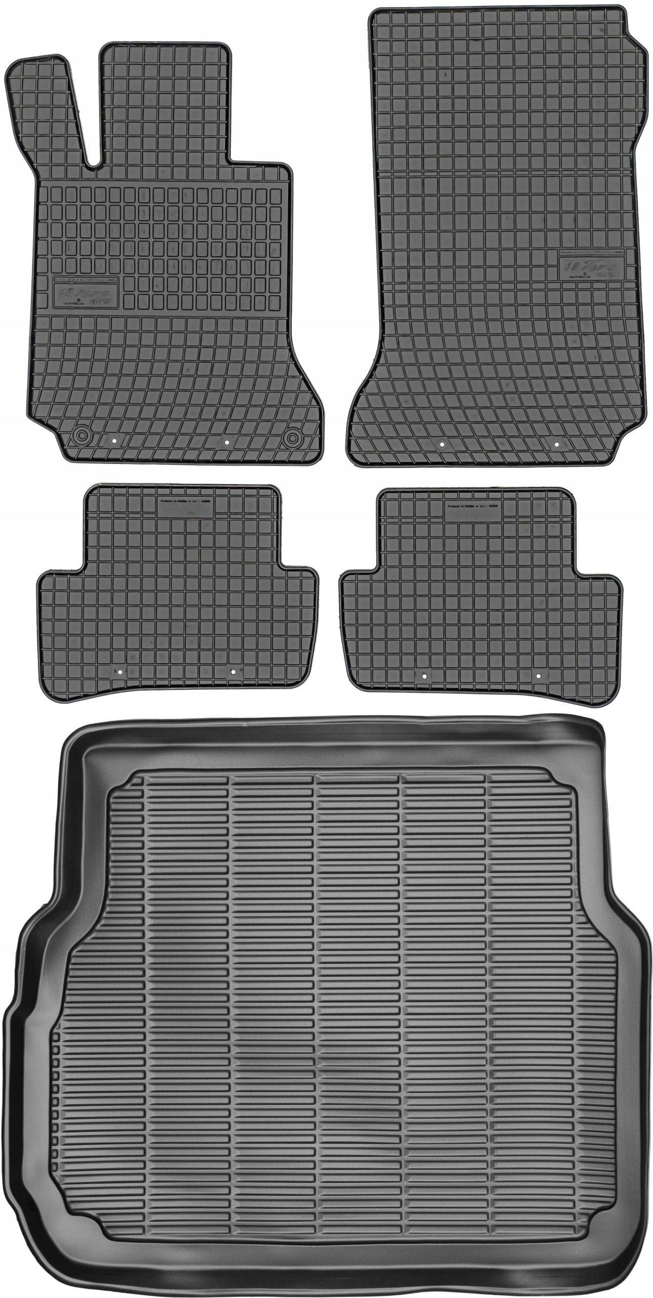 C W204 III Kombi 2007-2014 Gumové rohože rohož