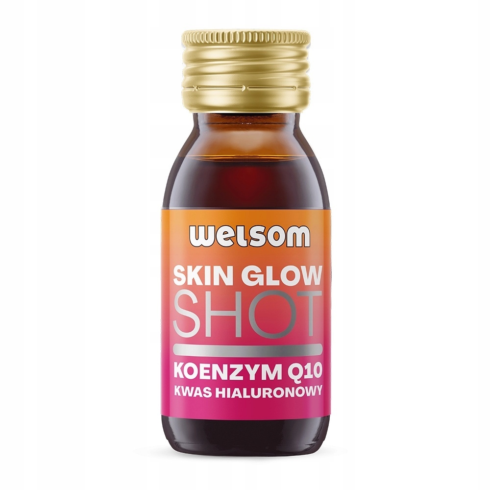 Levně Welsom Shot Skin Glow s koenzymem Q10 a kyselinou hyaluronovou – doplněk stravy