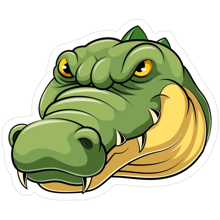 Naklejka 3D na Samochód Auto Gadżety Wodoodporna Łatka Aligator Krokodyl #3