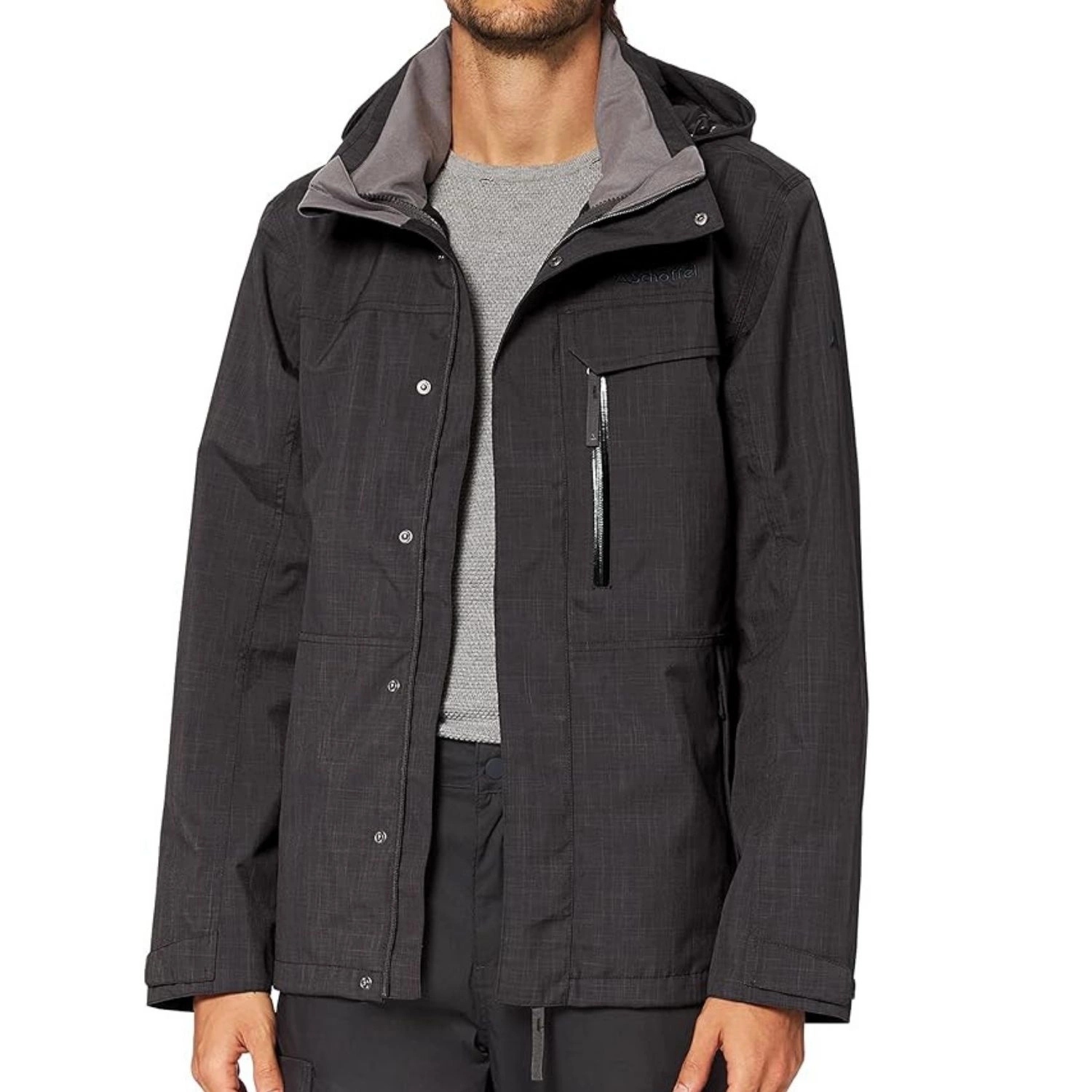 Pánská treková bunda Schöffel ZipIn proti dešti, softshell, velikost 52 L