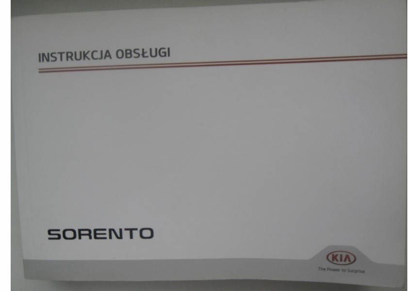 KIA Sorento II 2012-2014 книга по эксплуатации польский