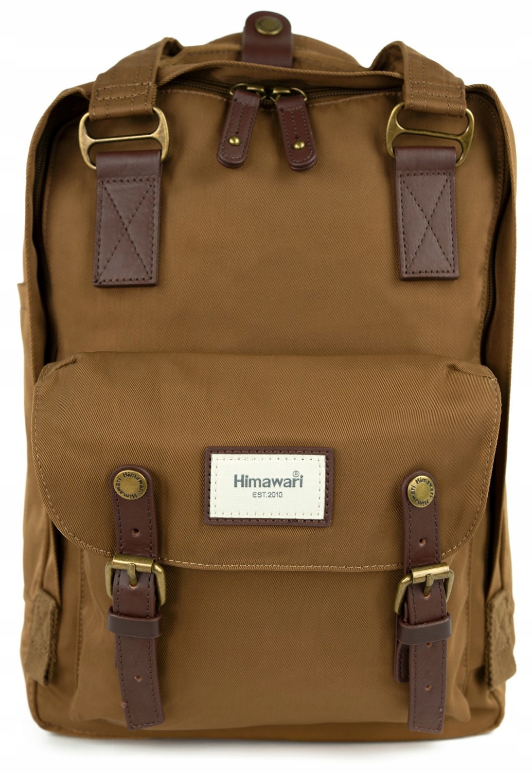 Himawari plecak miejski Basic brązowy