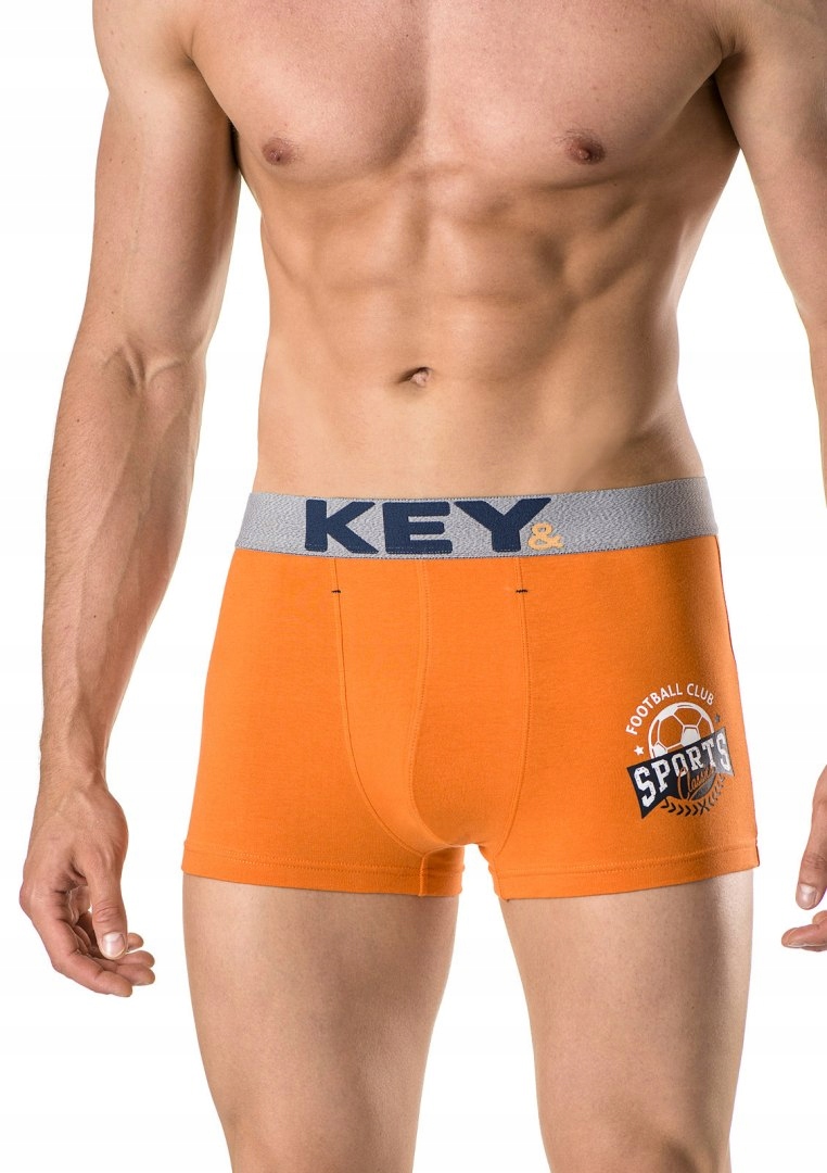 

Key Szorty Bokserki Meskie Mxh 749 Pomarańczowe L